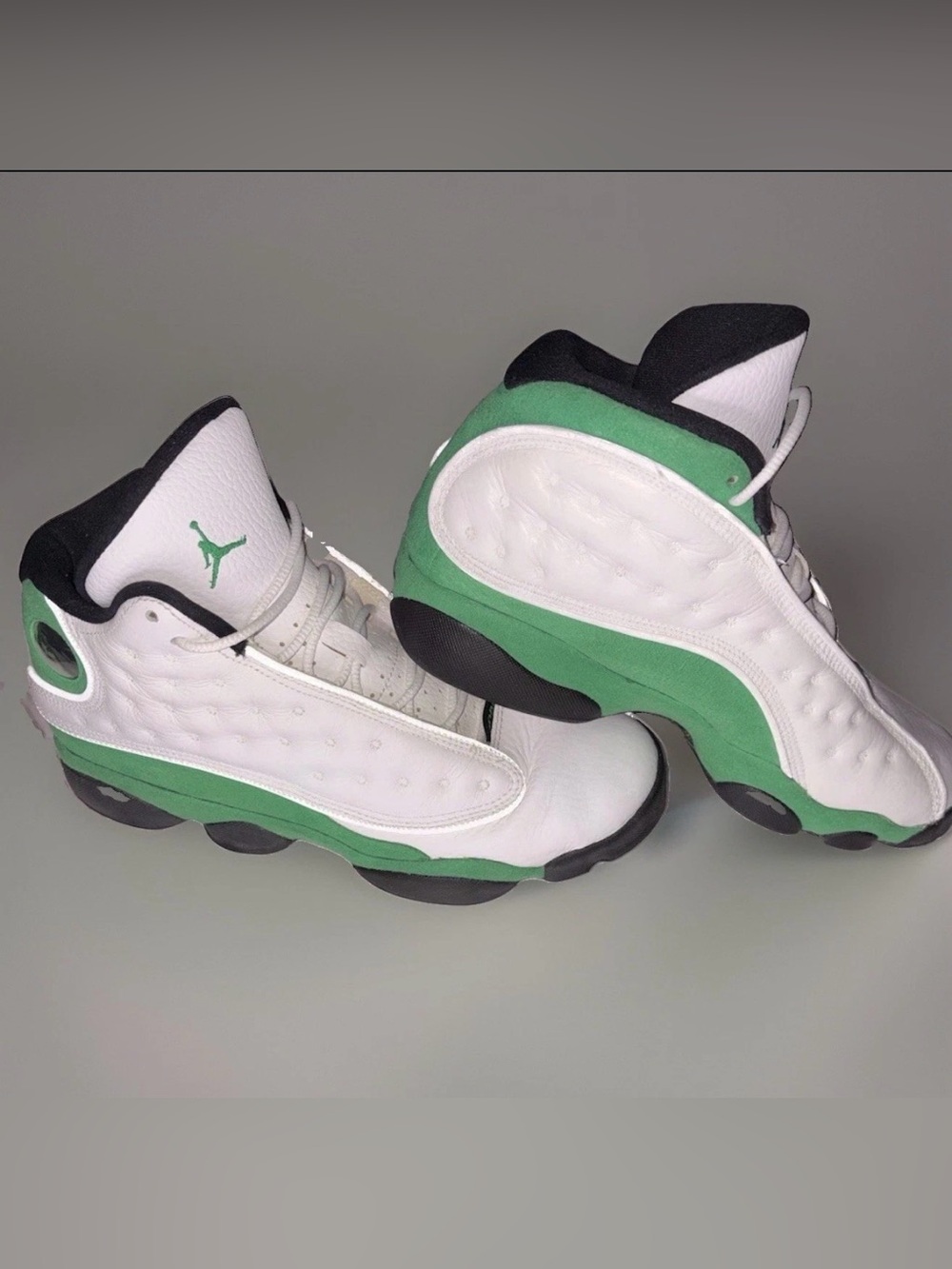 Air Jordan 13 Retro GS Lucky Green Size 7Y White Black Green DB6536-113